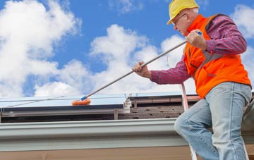 Lower Blandford St Mary soft wash roof cleaning
